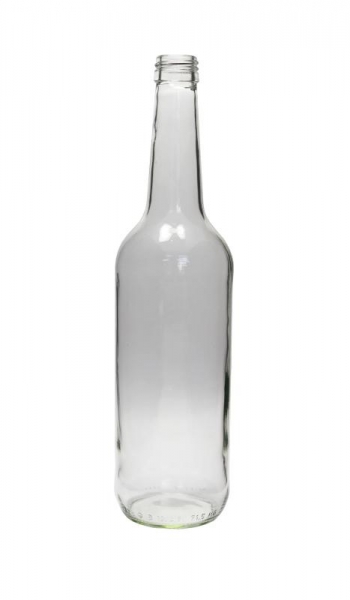 Geradhalsflasche 700ml Mündung PP28  Lieferung ohne Verschluss, bei Bedarf bitte separat bestellen!